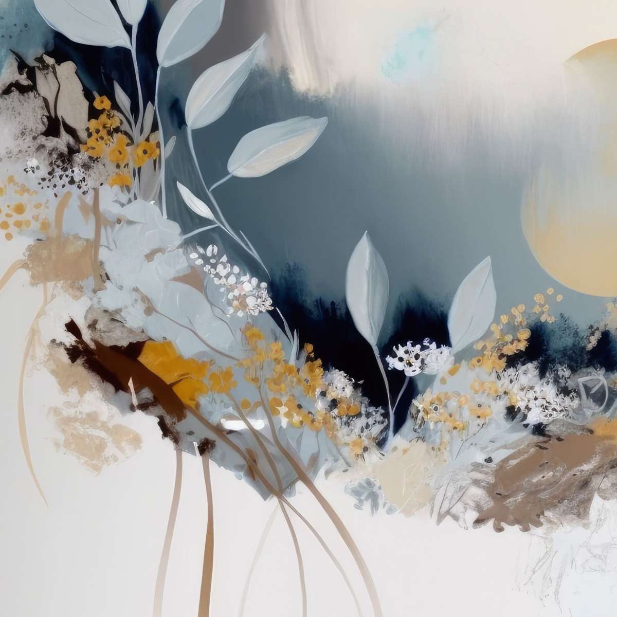 Bluebell - Abstract Complement Wall Art - Image 3