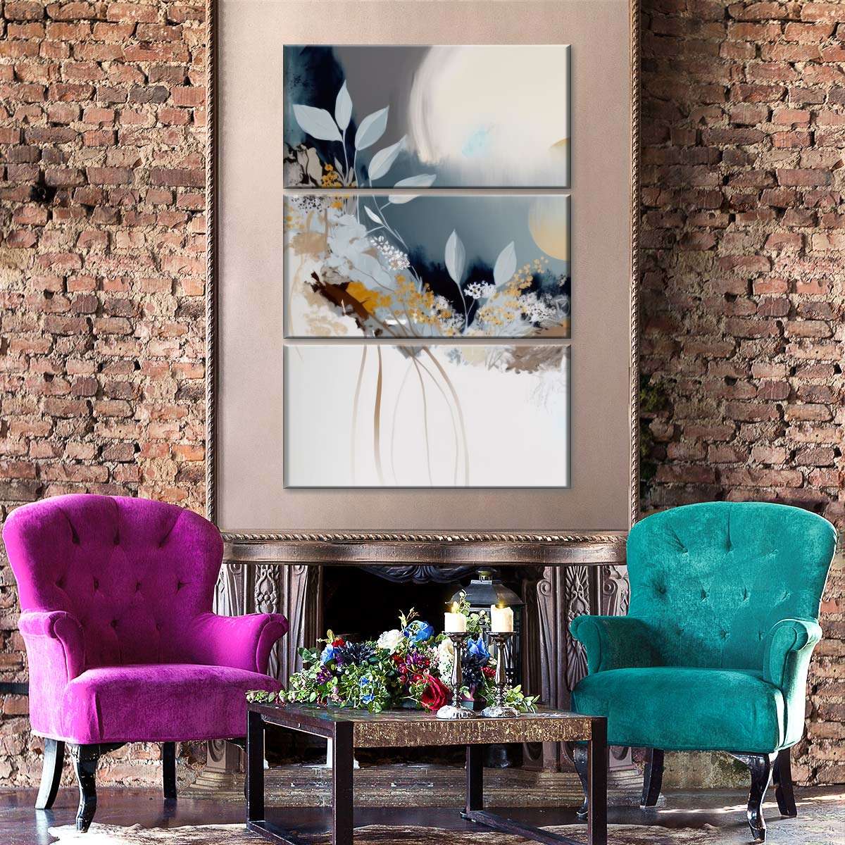 Bluebell - Abstract Complement Wall Art - Image 5