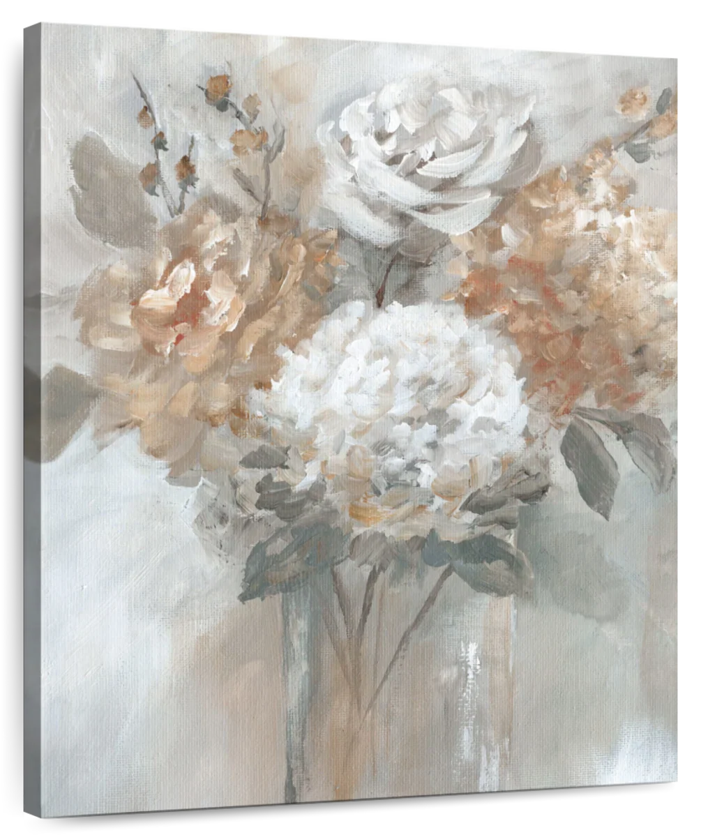 Blushing Bouquet Wall Art