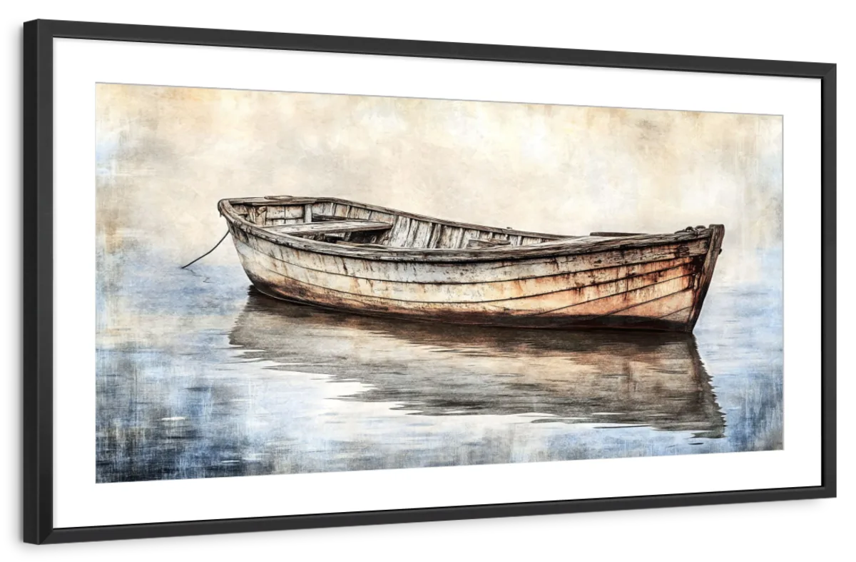 Boat Floating Quietly Wall Art - Image 6