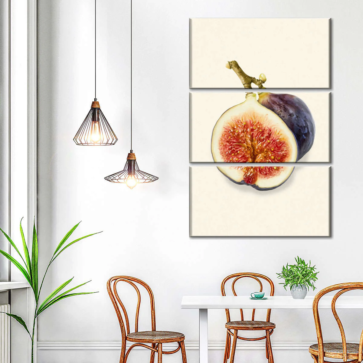 Botanical Fig Fruit Study Wall Art - Image 4