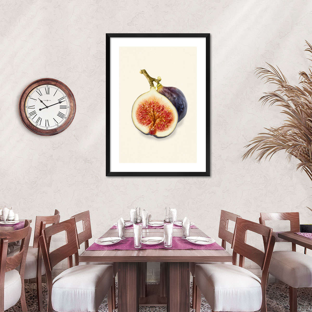Botanical Fig Fruit Study Wall Art - Image 6