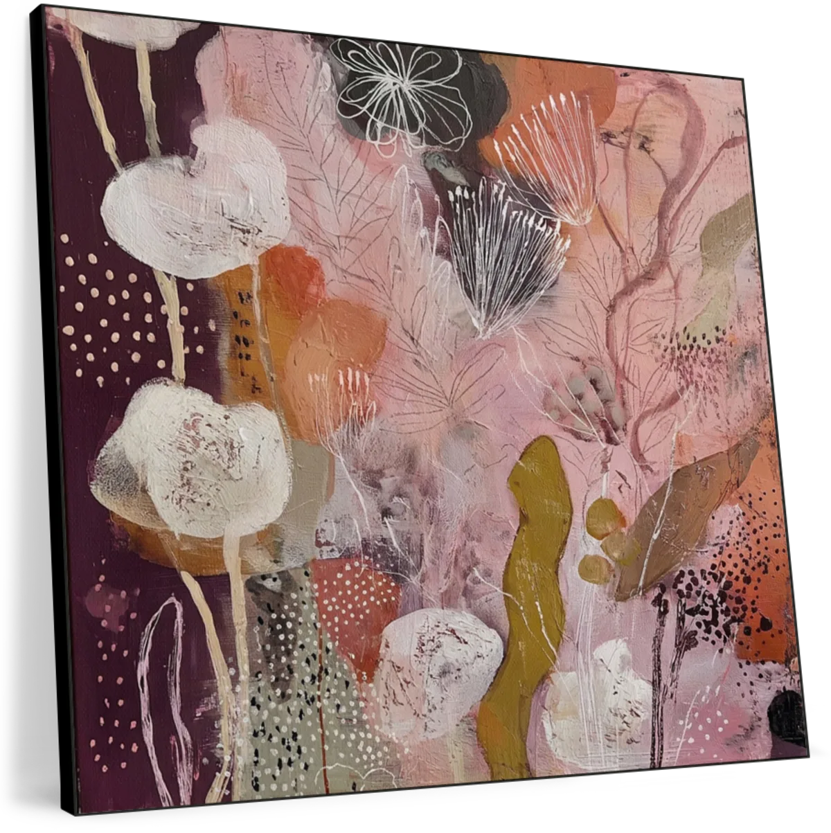 Botanical Floral Pattern Wall Art - Image 11