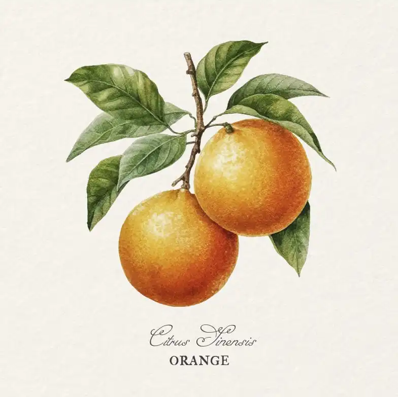 Botanical Fruit Study – Peach, Lemon & Orange Wall Art - Image 18