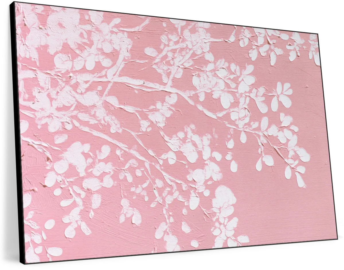 Branch On Soft Pink Wall Art - Image 8
