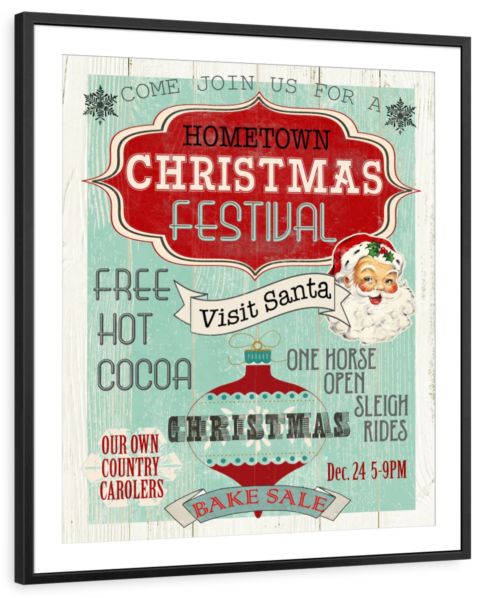 Bright Christmas Festival Wall Art - Image 7