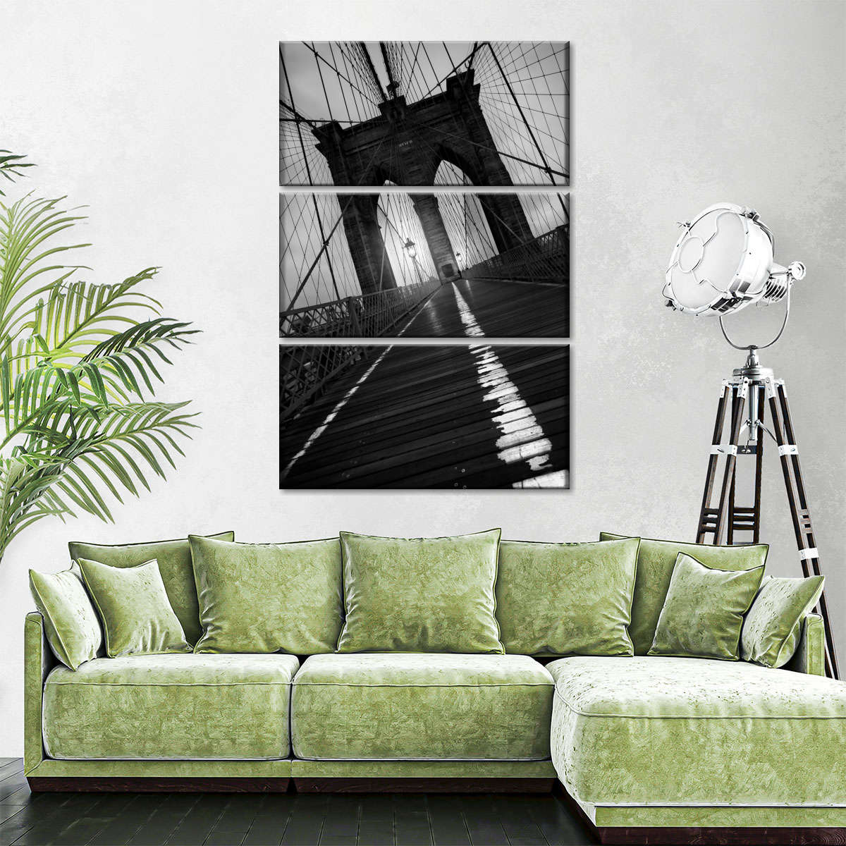 Brooklyn Bridge Study I Wall Art - Image 2