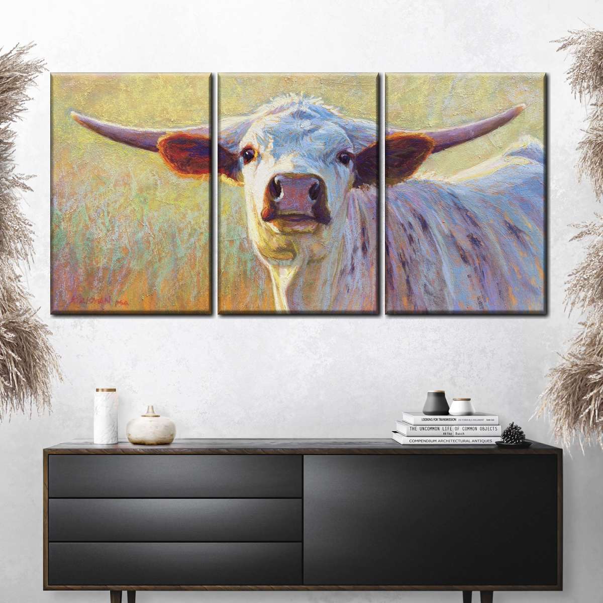 Bull's Flourish Wall Art - Image 4
