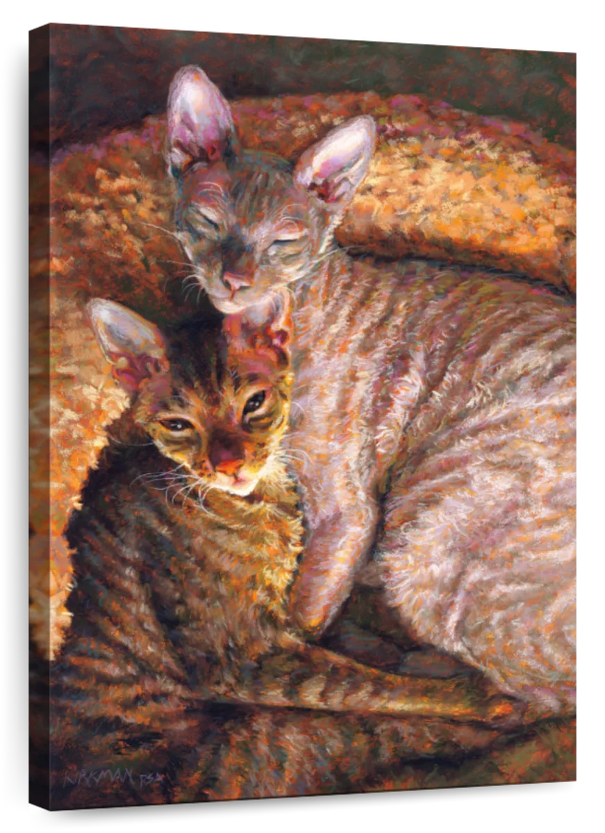 Cat Besties Wall Art