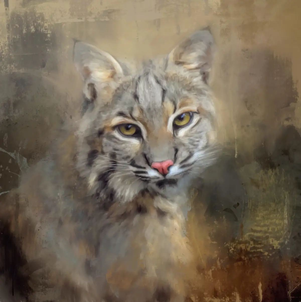 Cat Looking Back Wall Art - Image 10