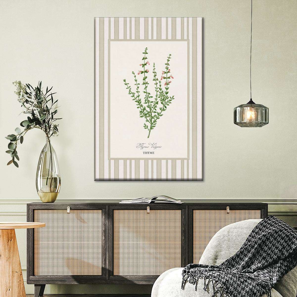 Cat Thyme Reinterpreted Wall Art - Image 3