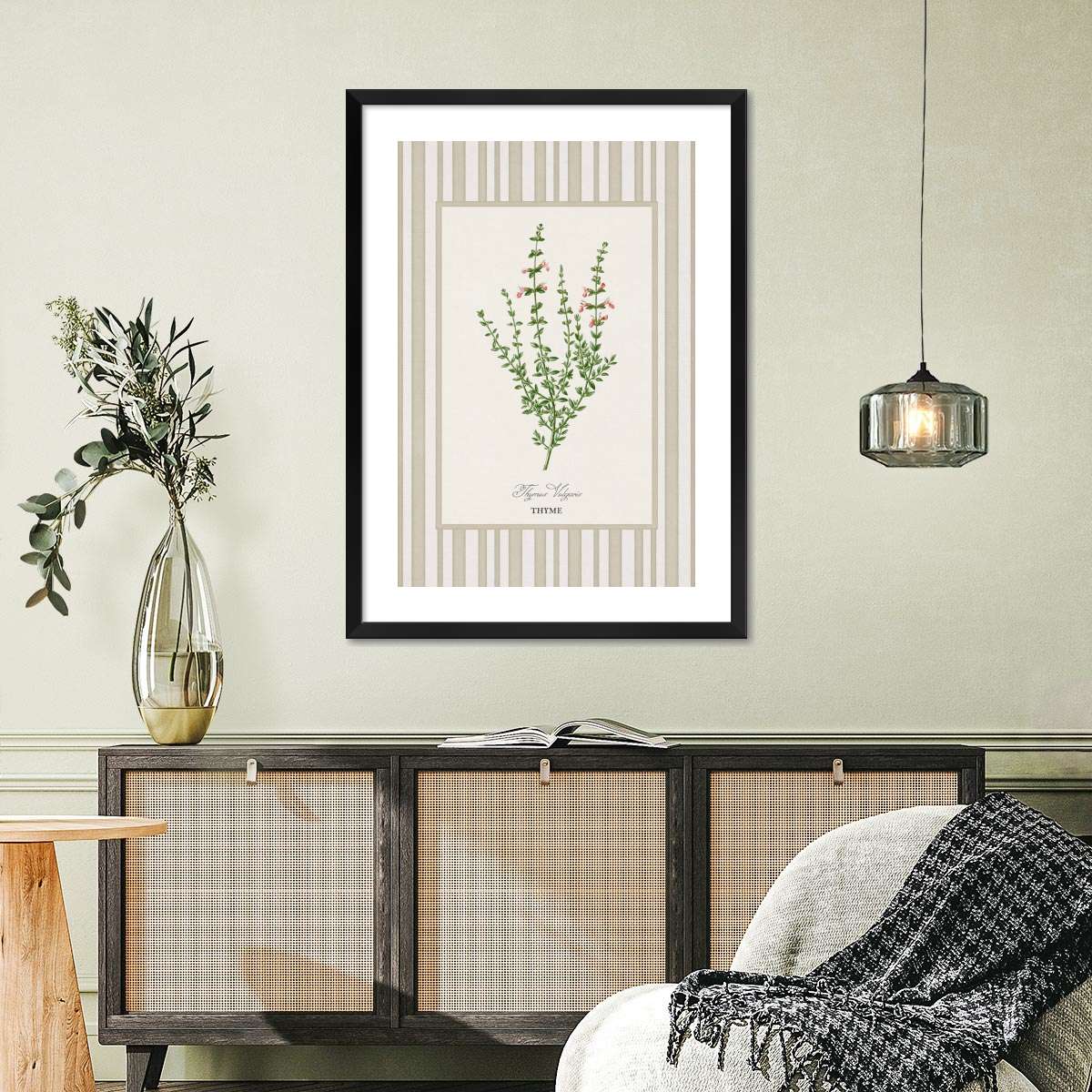 Cat Thyme Reinterpreted Wall Art - Image 6
