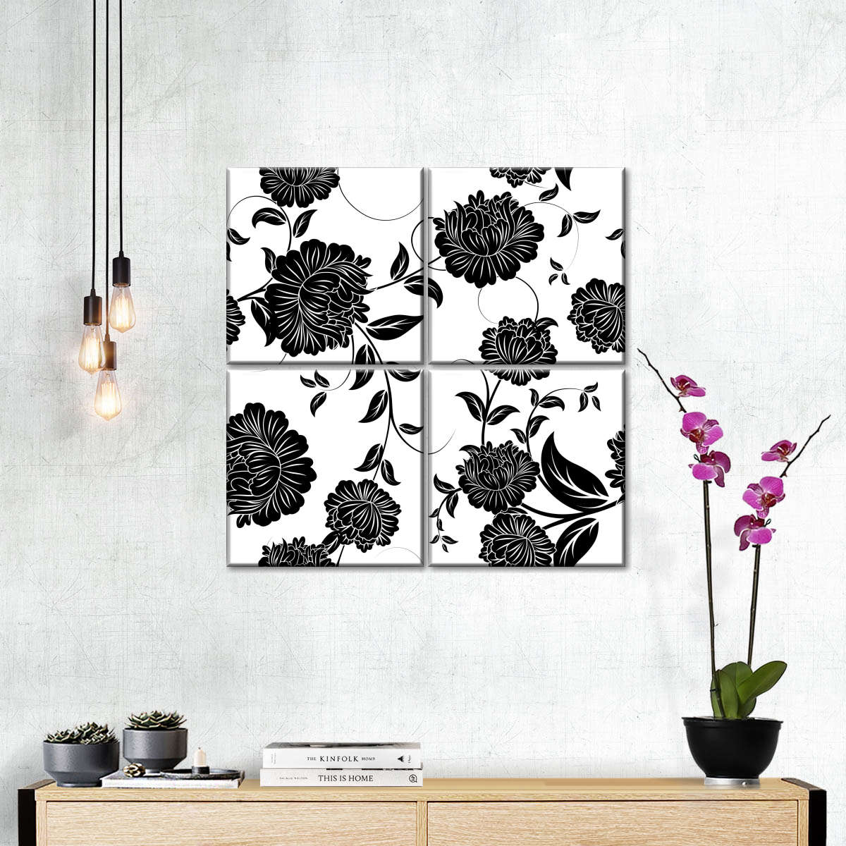 Ceil Jaune Pattern I Wall Art - Image 4
