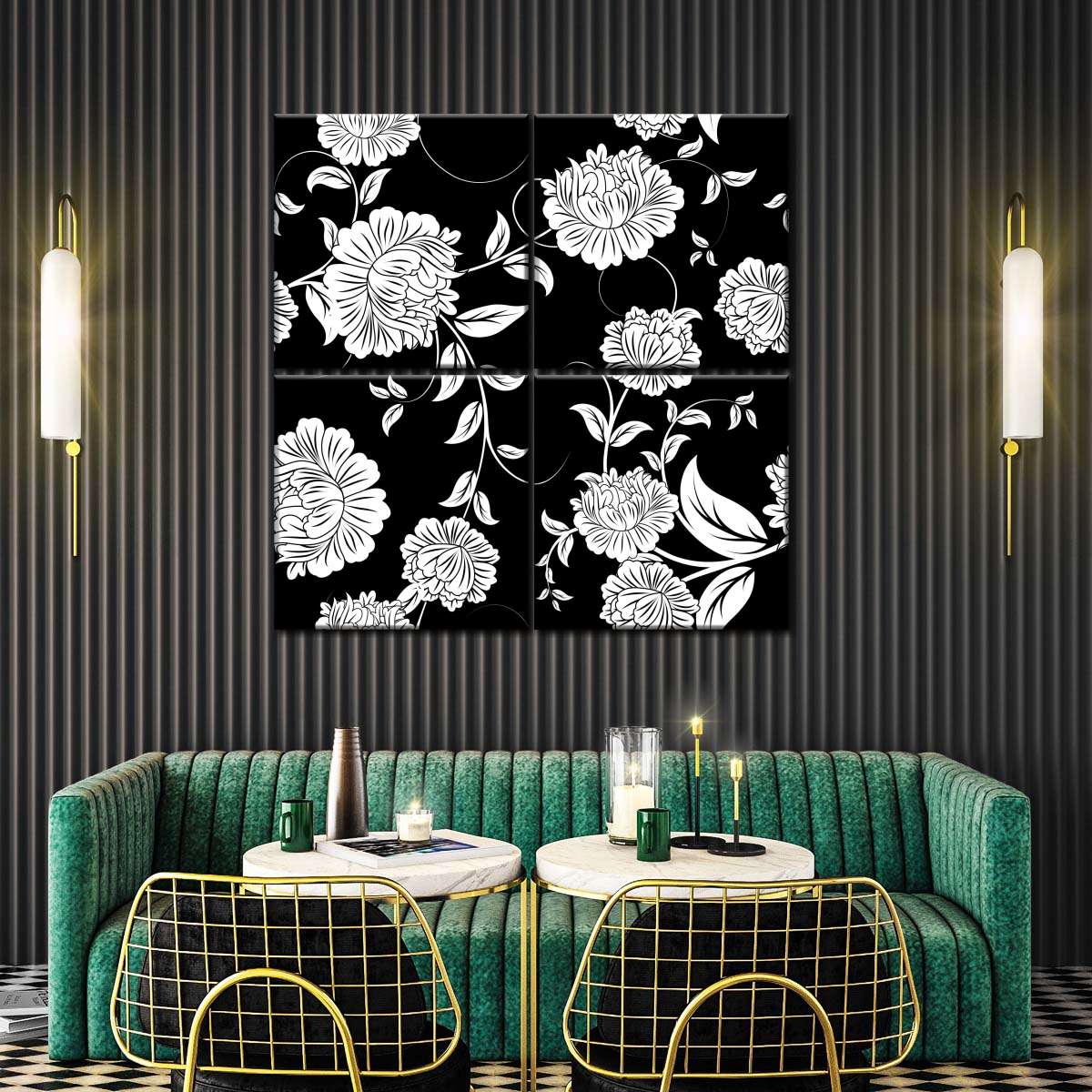 Ceil Jaune Pattern II Wall Art - Image 5