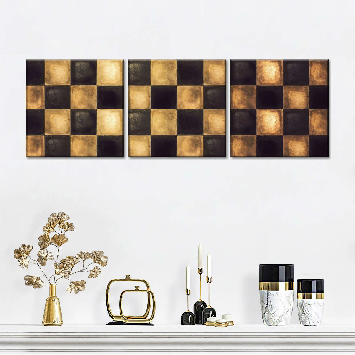 Checkered Wall Art - Image 17
