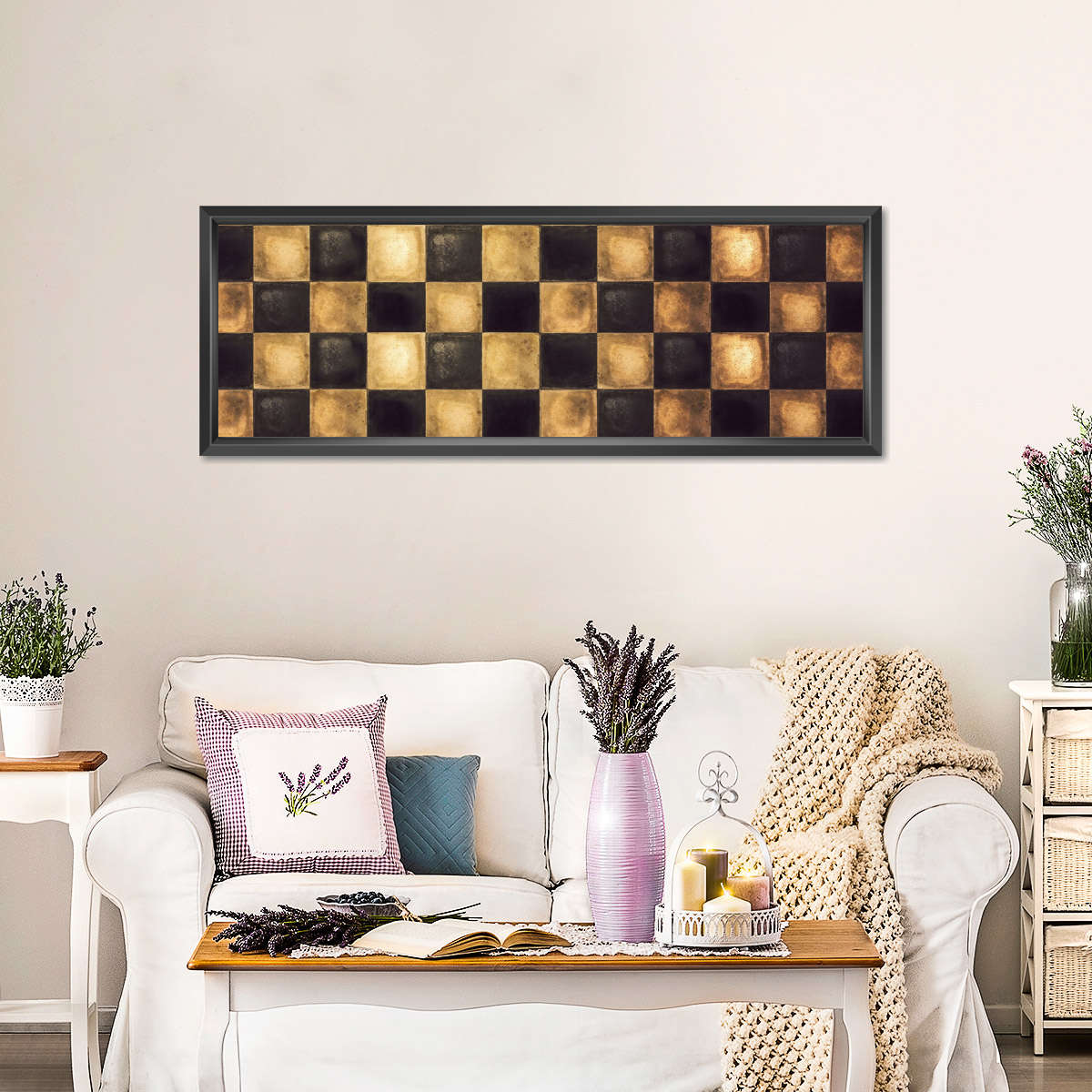Checkered Wall Art - Image 18