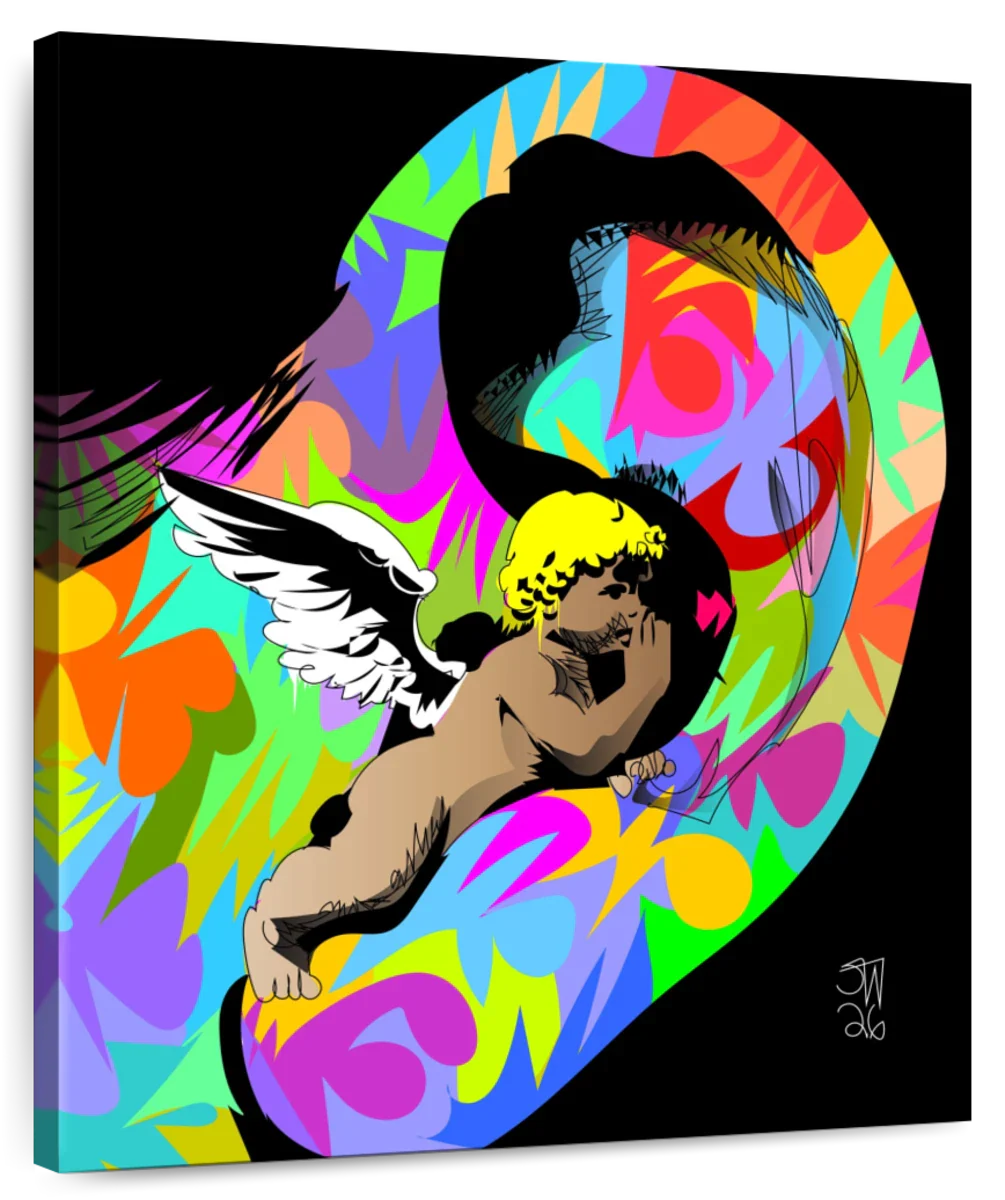 Cherub Ear Wall Art