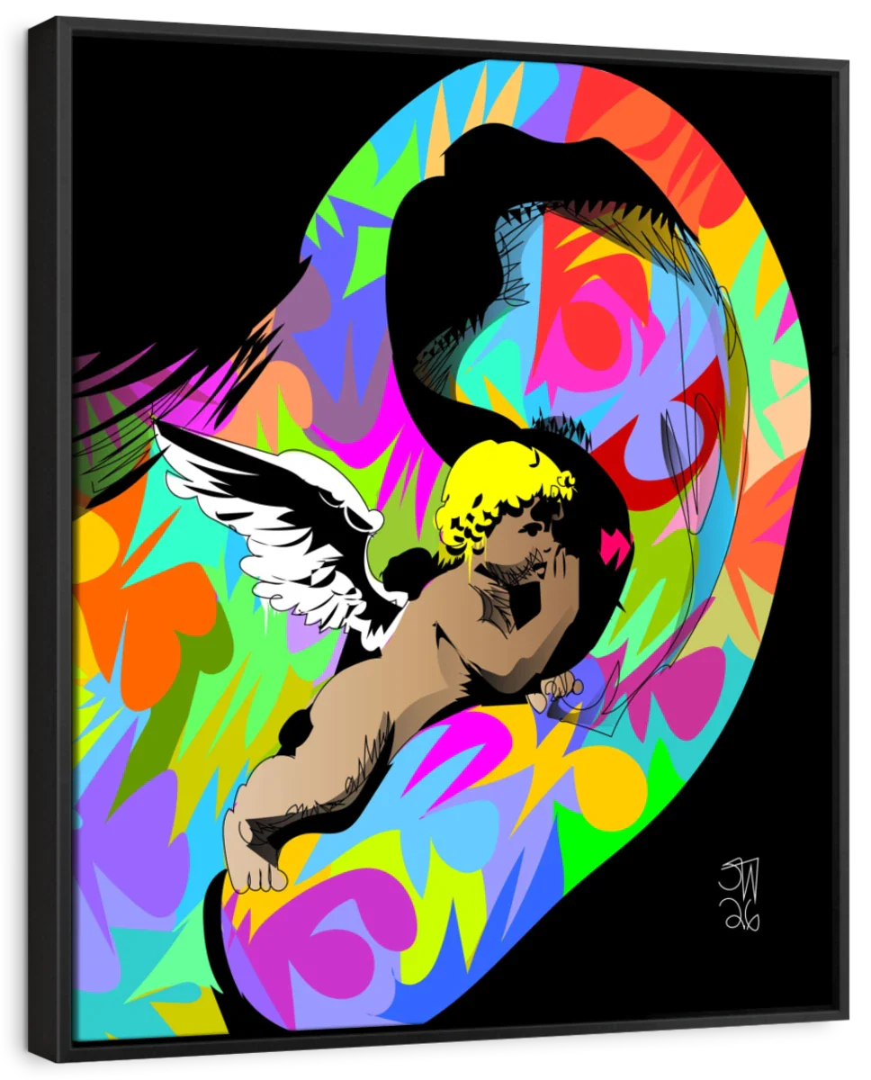 Cherub Ear Wall Art - Image 6