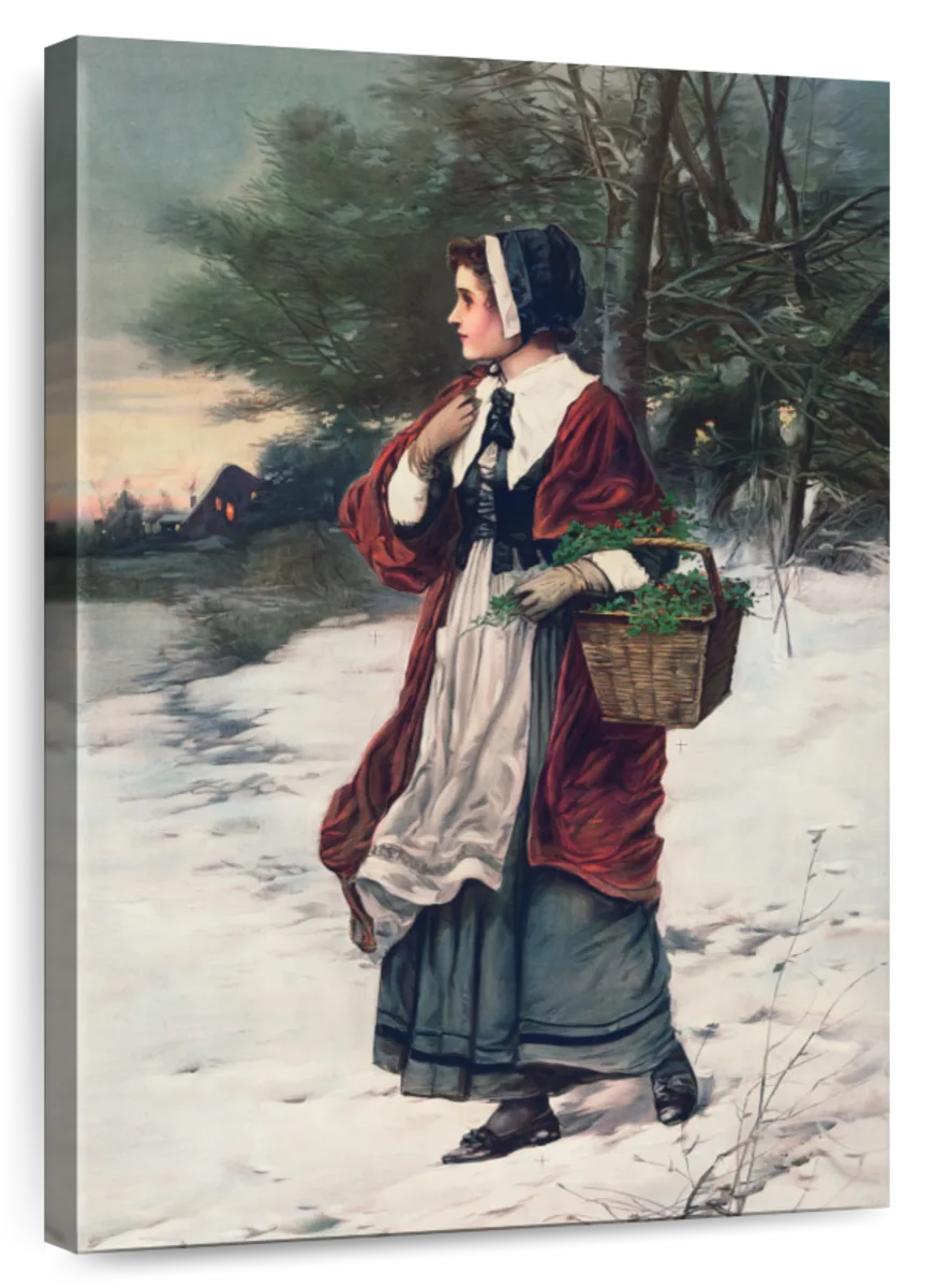 Christmas Morning 1899 Wall Art
