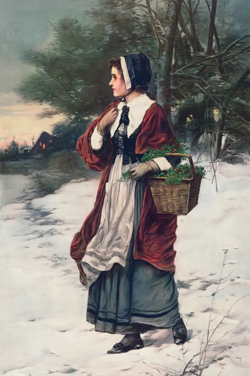 Christmas Morning 1899 Wall Art - Image 11
