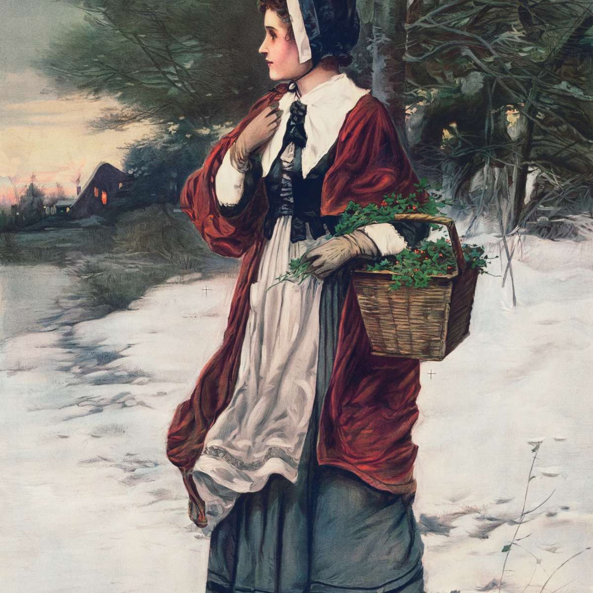 Christmas Morning 1899 Wall Art - Image 16