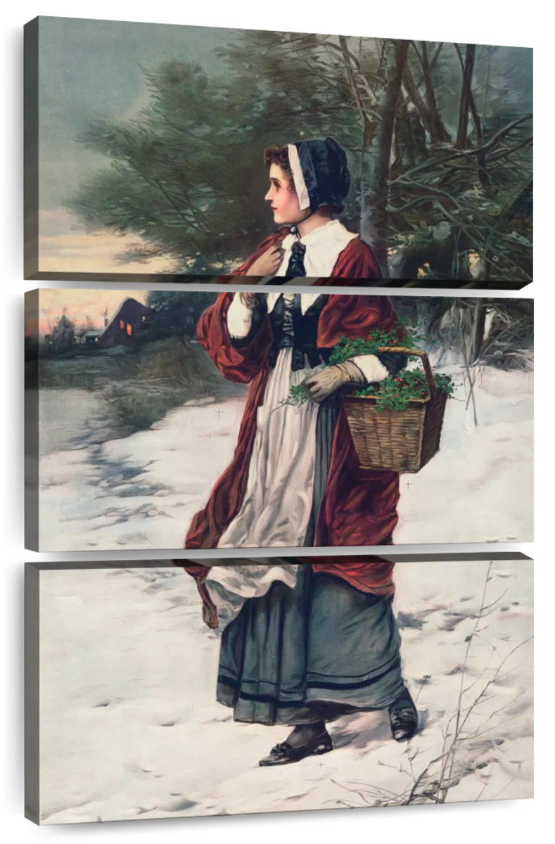 Christmas Morning 1899 Wall Art - Image 7