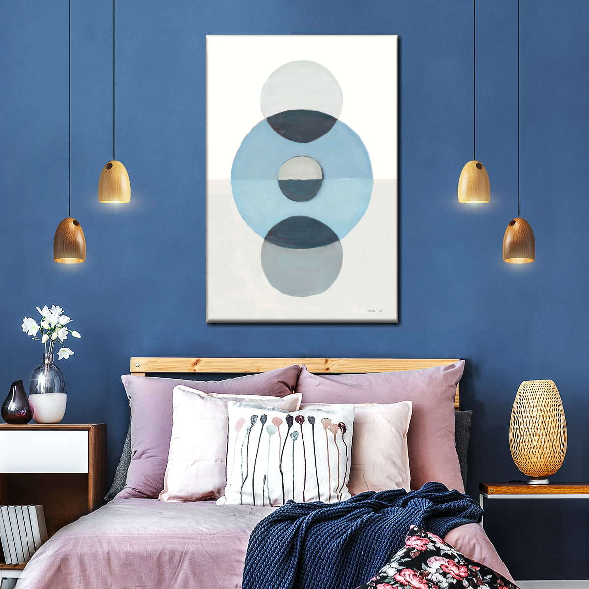 Circles In Between II Wall Art - Image 3