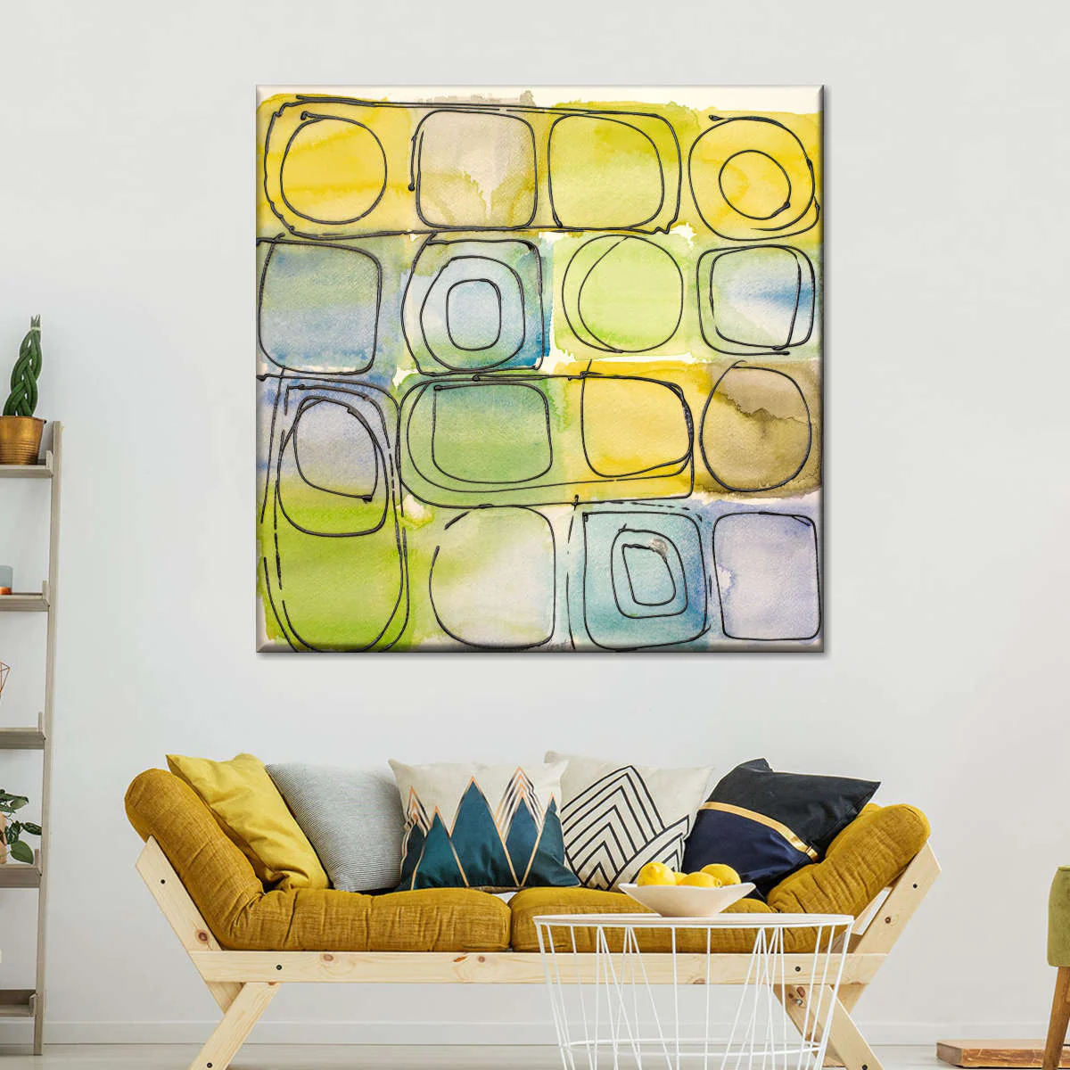 Circular Square II Wall Art - Image 2