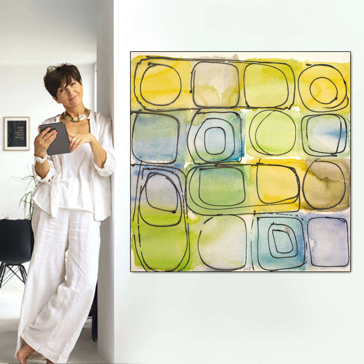 Circular Square II Wall Art - Image 3