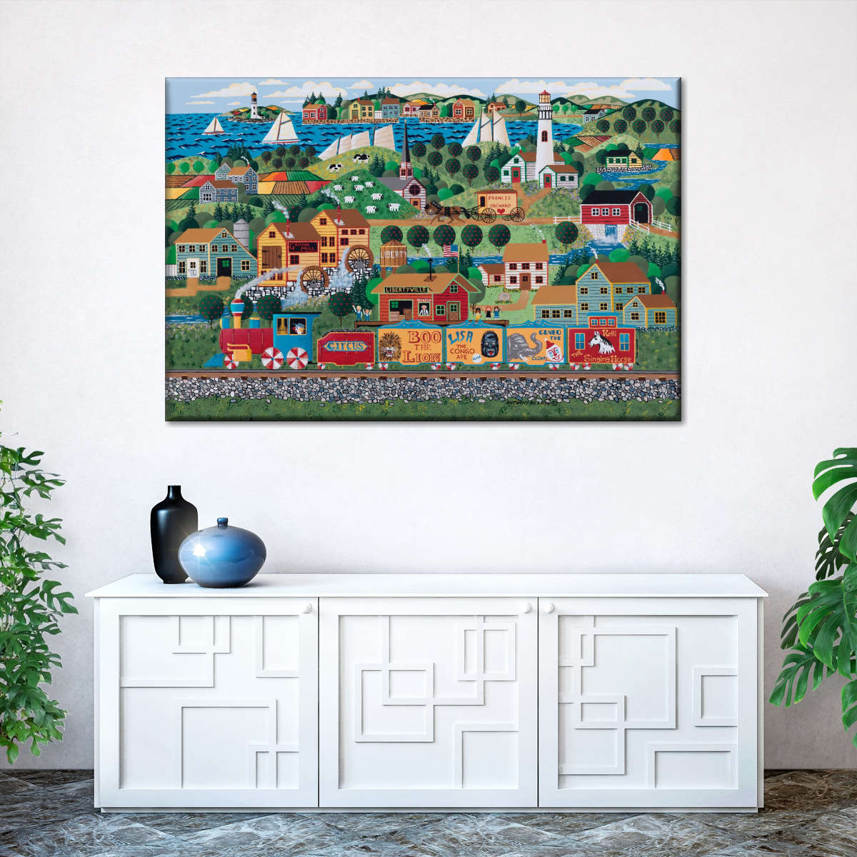 Circus Train Wall Art - Image 3