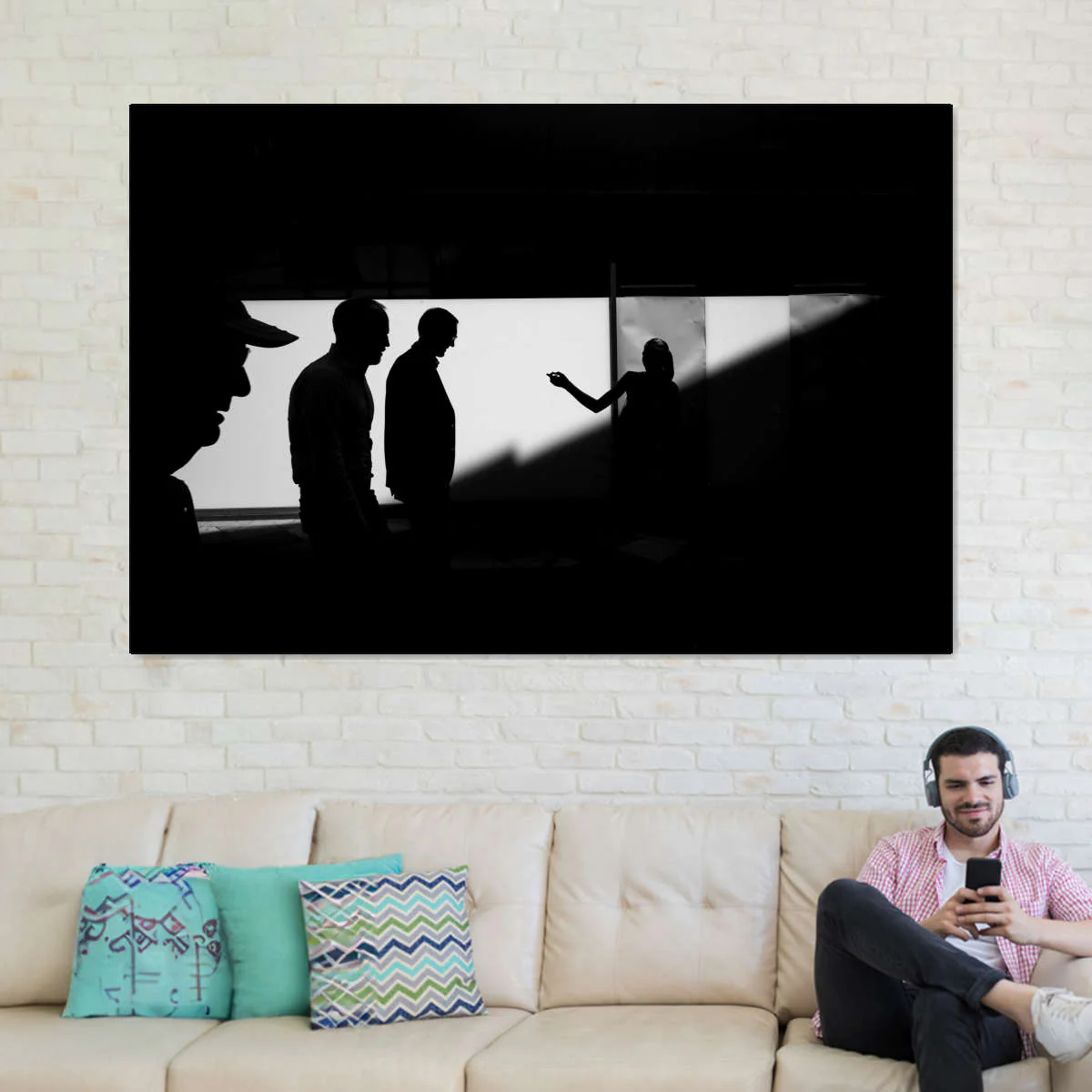 City Silhouettes No. 4 Wall Art - Image 7