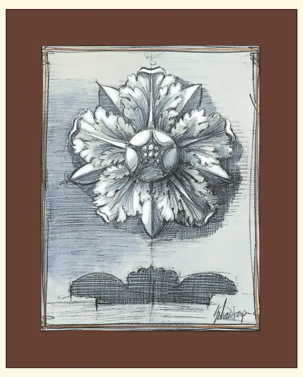 Classical Sketch II Wall Art - Image 8