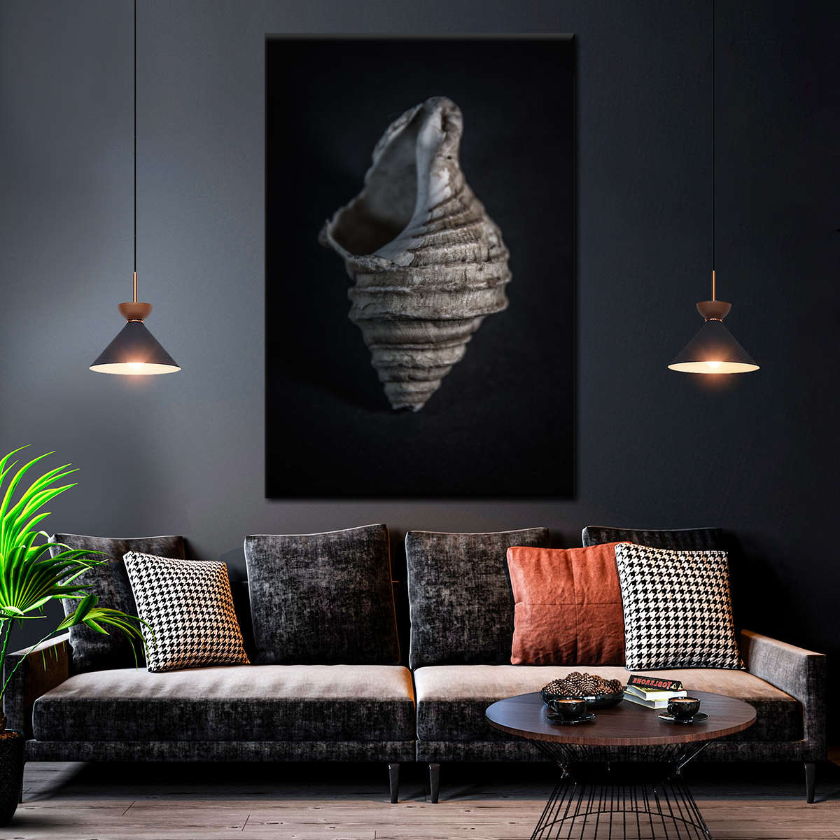 Close-Up Seashell Wall Art - Image 3