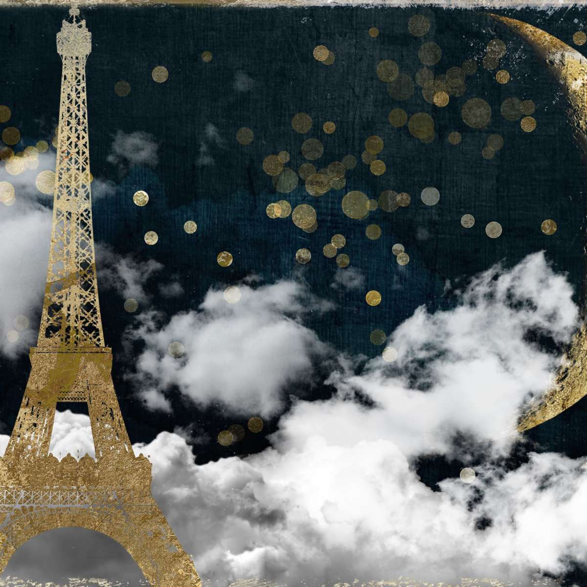 Cloud Cities Paris Wall Art - Image 2