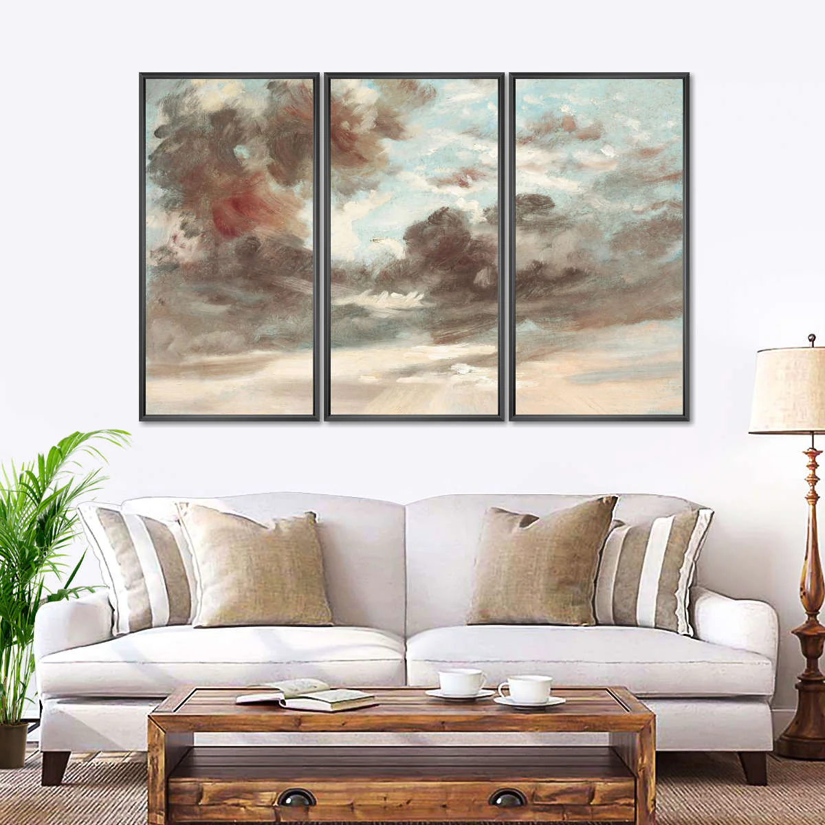 Cloud Study Stormy Sunset Wall Art - Image 5