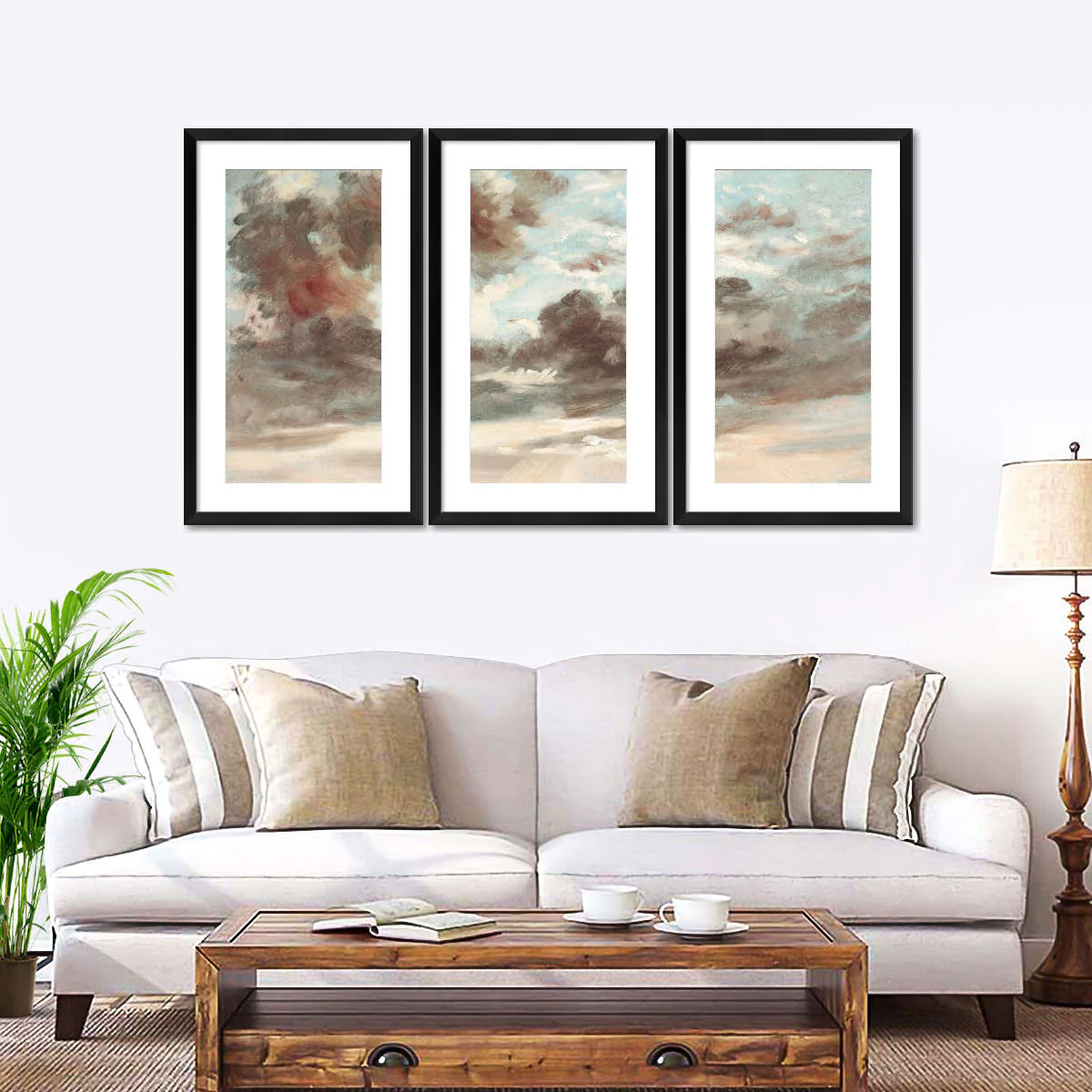 Cloud Study Stormy Sunset Wall Art - Image 7