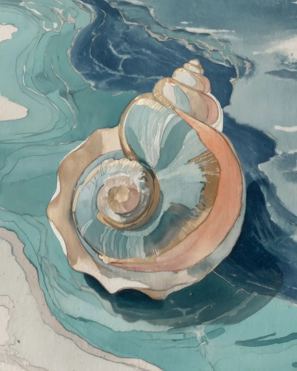 Coastal Echos I Wall Art - Image 8