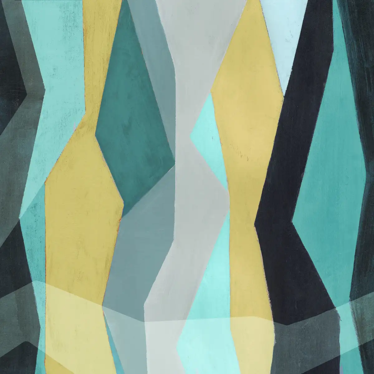 Color Block Pattern Wall Art - Image 13