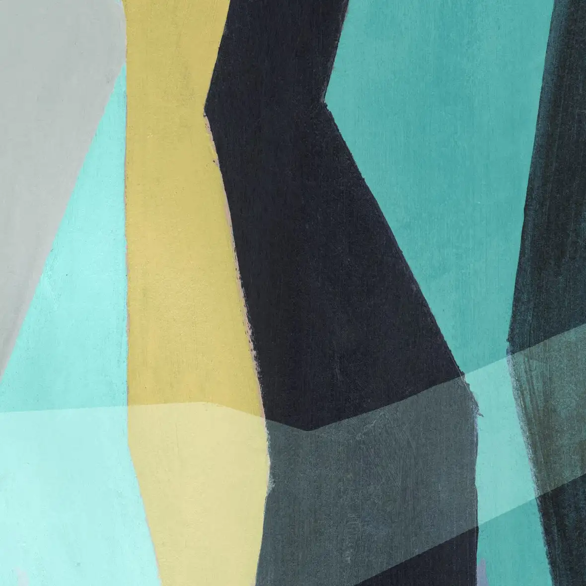 Color Block Pattern Wall Art - Image 17