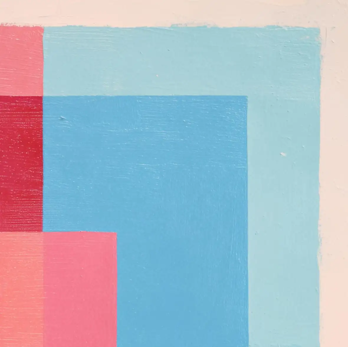 Concentric Geometric Color Block Square Wall Art - Image 18