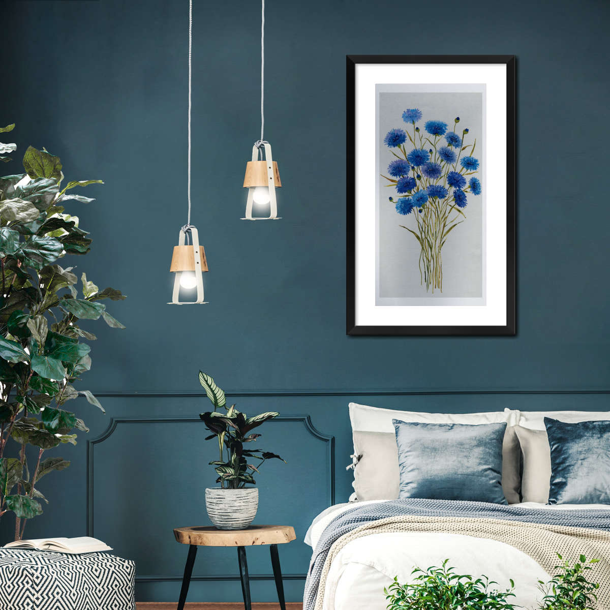 Cornflower Patch Wall Art - Image 6