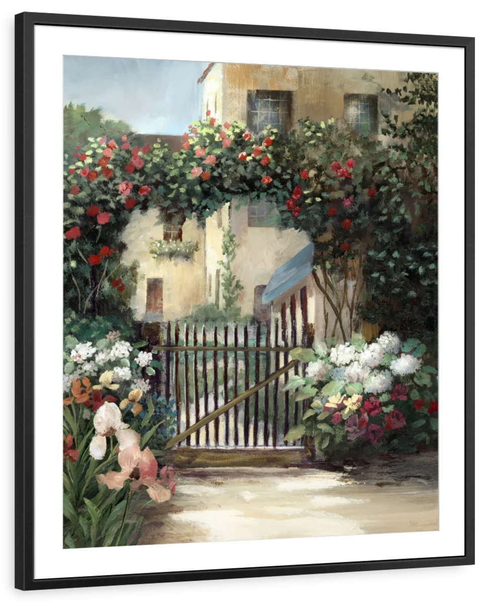 Courtyard Gate Wall Art - Image 7