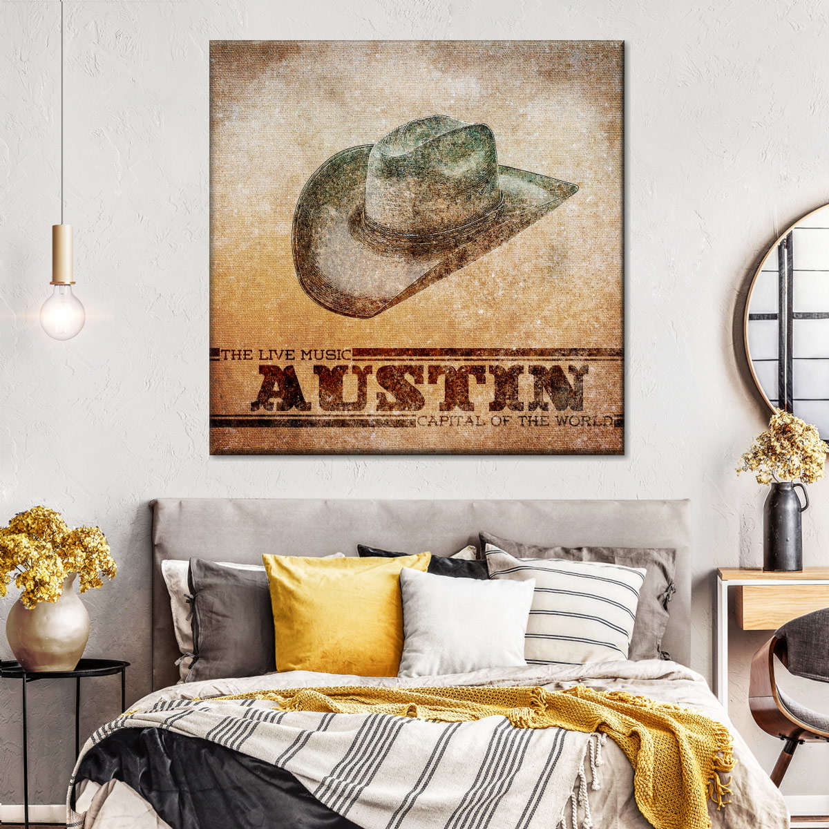 Cowboy Austin Wall Art - Image 29
