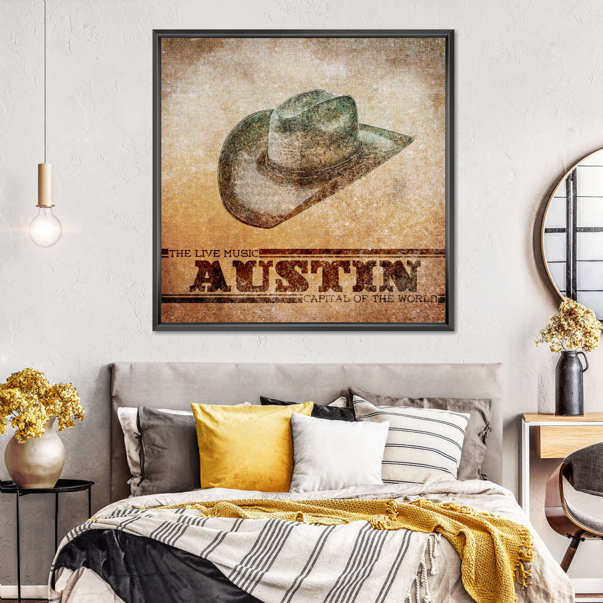 Cowboy Austin Wall Art - Image 34