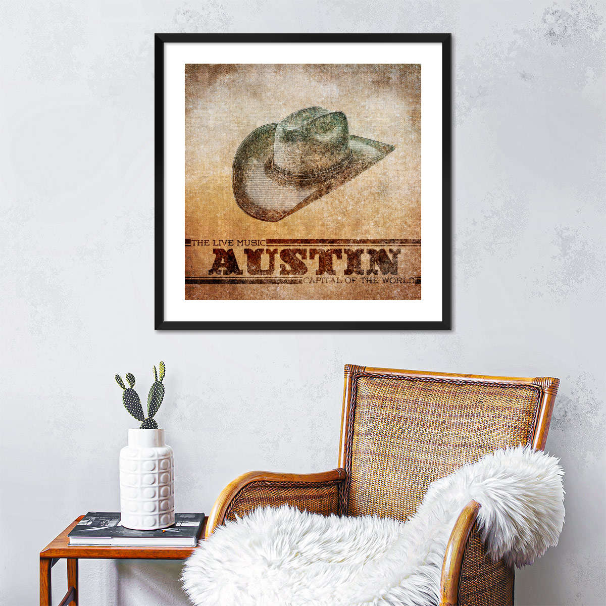 Cowboy Austin Wall Art - Image 35