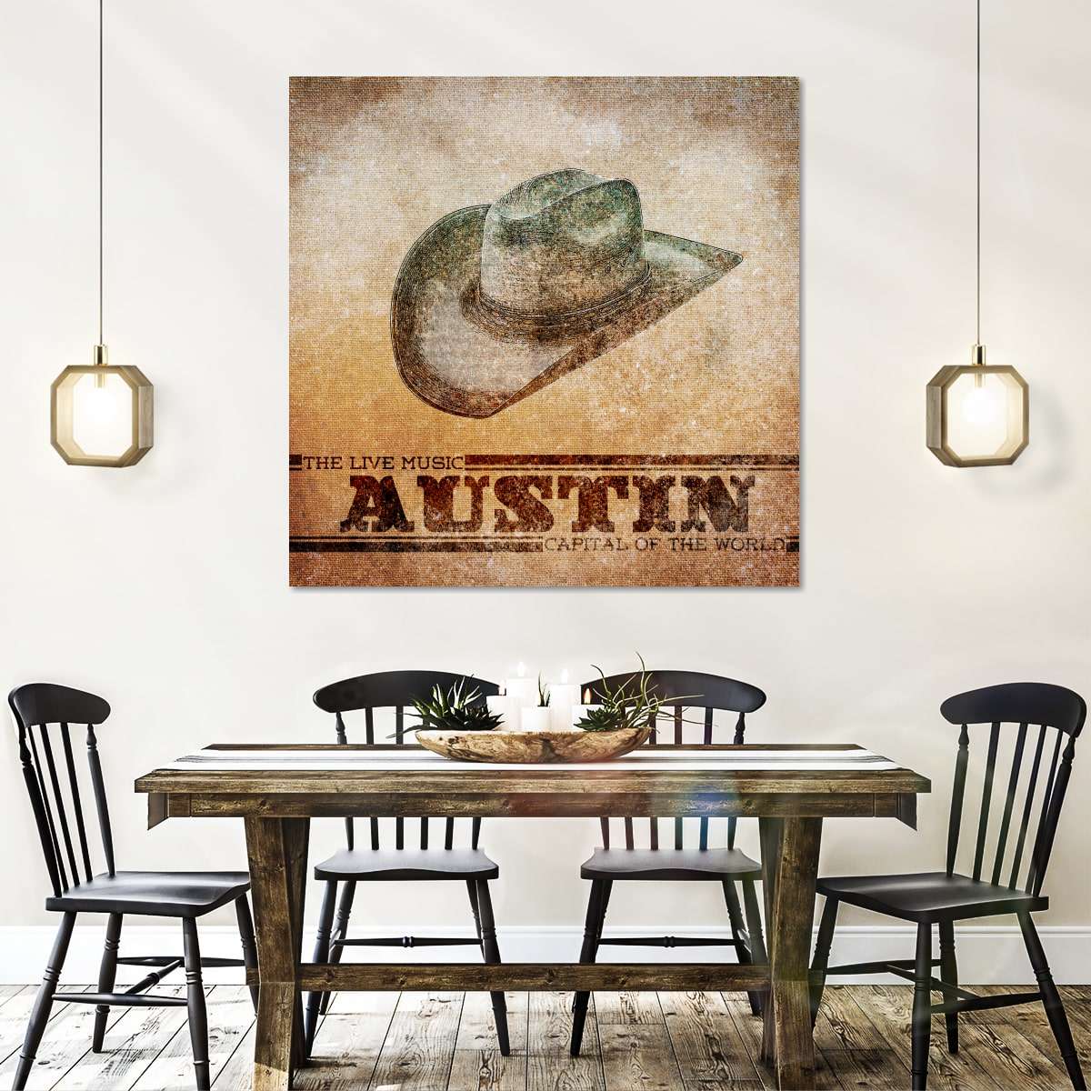 Cowboy Austin Wall Art - Image 42