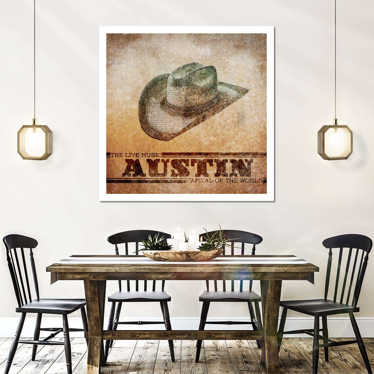 Cowboy Austin Wall Art - Image 47