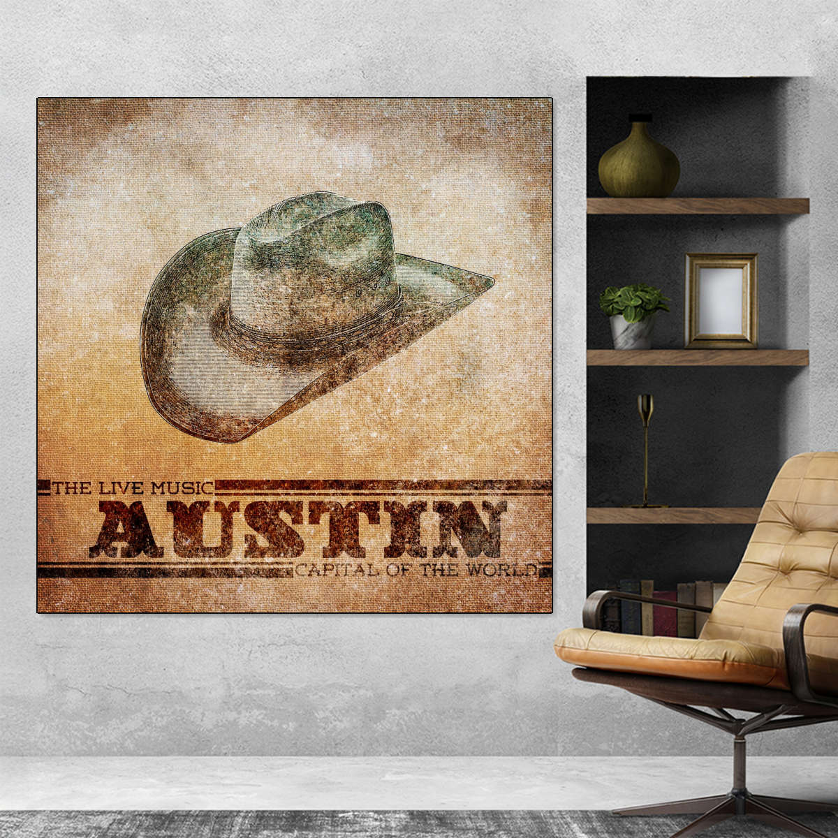 Cowboy Austin Wall Art - Image 54