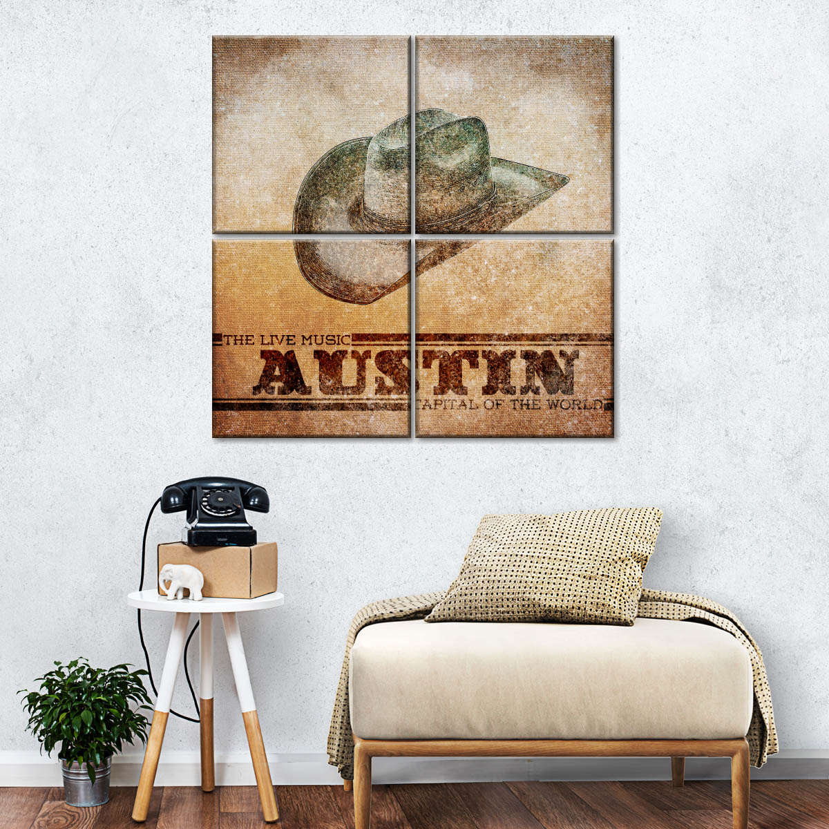 Cowboy Austin Wall Art - Image 6