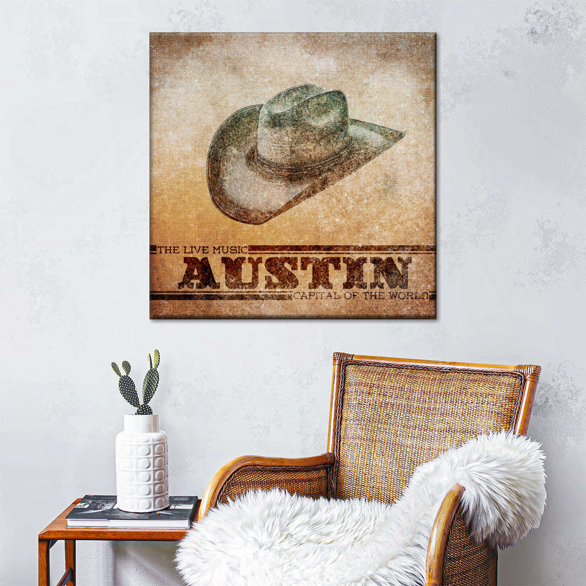 Cowboy Austin Wall Art - Image 8